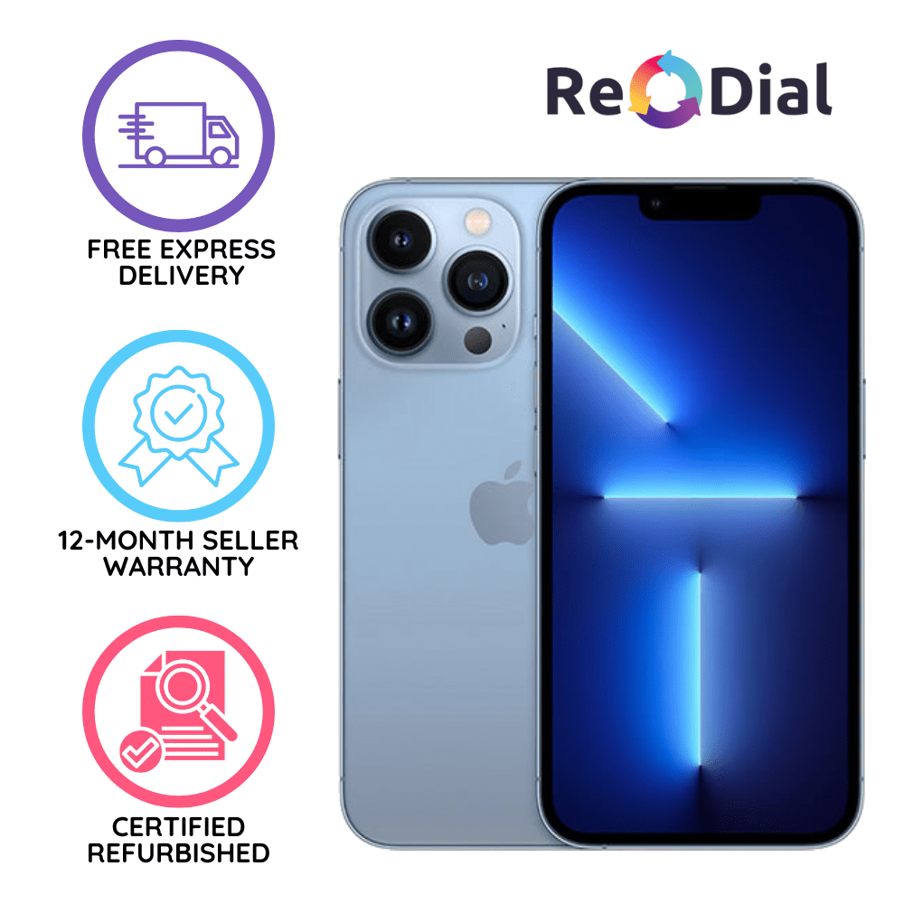 Refurbished Apple iPhone 13 Pro Max - Very Good Condition - ReDial Refurbished Apple iPhone 13 Pro Max - Very Good Condition - ReDial